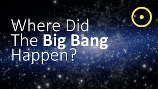 Where Did The Big Bang Take Place
