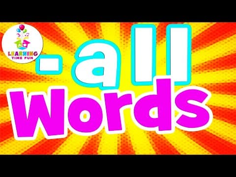 -ALL Words for Kids-Read -ALL Words for Children (Word Family Series)