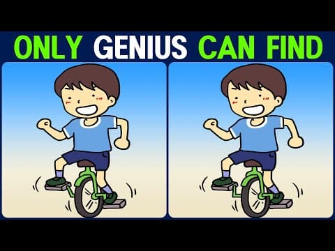 【Find the Difference】 Can you find all the differences! Try it!