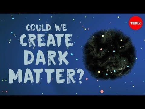 Could we create dark matter? - Rolf Landua