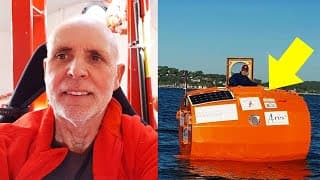 71-Year-Old Man Sets Sail Across The Atlantic — In A Barrel