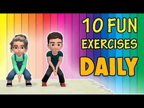 10 fun daily exercise for kids to do at home