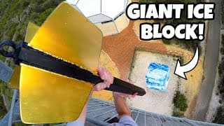 GIANT DART Vs GIANT ICE BLOCK