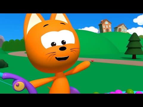 Kitty's Games - Learn colors with Colored Surprise Eggs and Fishing Game - premiere on the channel