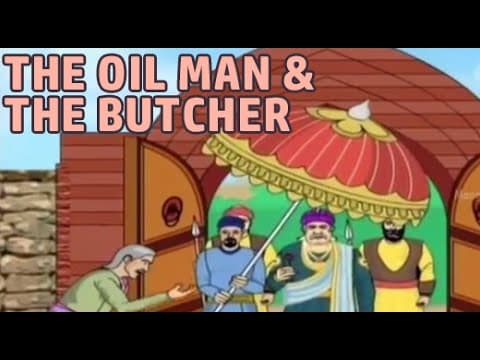Akbar and Birbal stories | The oil man & the butcher | Animated Story