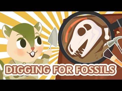 Dinosaur World | "Digging for Dinosaur Fossils at Home!" Experiment | Science for Kids