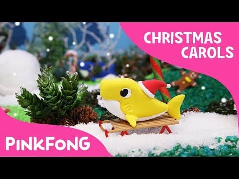 Clay Christmas Sharks | Christmas Carols | Baby Shark