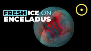Fresh Ice Found On Enceladus