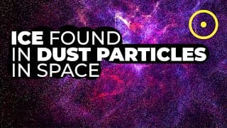 Scientists Find Ice Trapped In Space Dust