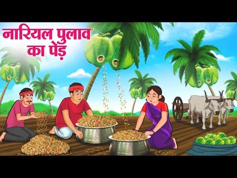 नारियल पुलाव का पेड़ | Hindi Kahaniya | Hindi Stories | Hindi Kahani 2025 | Story In Hindi