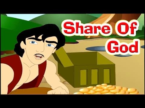 Share Of God - Panchatantra Tales in English | Stories For Kids In English | Bedtime Stories