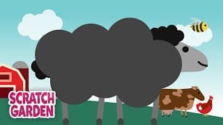 Baa Baa Black Sheep | Nursery Rhyme Song | Scratch Garden