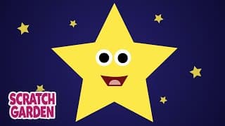 Twinkle Twinkle Little Star | What is a Star? | Scratch Garden
