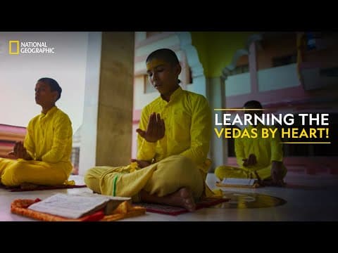 Learning the Vedas by Heart! | It Happens Only in India | National Geographic
