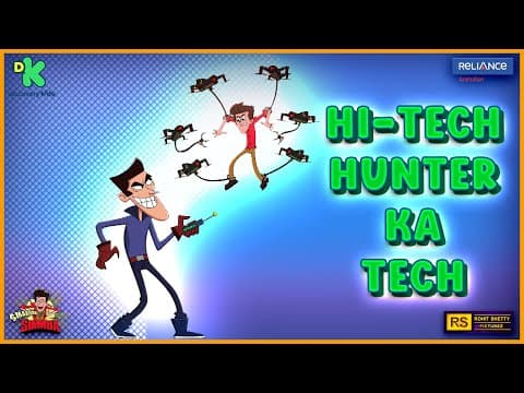 Hi-Tech Hunter Ka Game Trap! 🕹️ Simmba Ko Hua Hypnotize 💥 Kya Bach Payega? | Discovery Kids