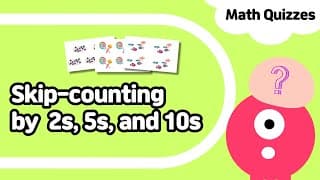 Skip counting | Skip count by twos fives and tens | Kindergarten And Grade One Math