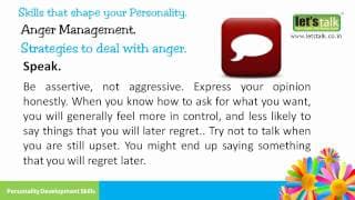 Anger Management - Personality Development Skills Part 8