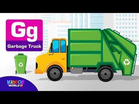 Abc vehicles - alphabet transportation for kids