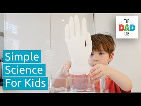 Simple Science Experiment With Water For Kids