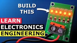 Design and Build a PCB |SMD LED Learn electronics engineering