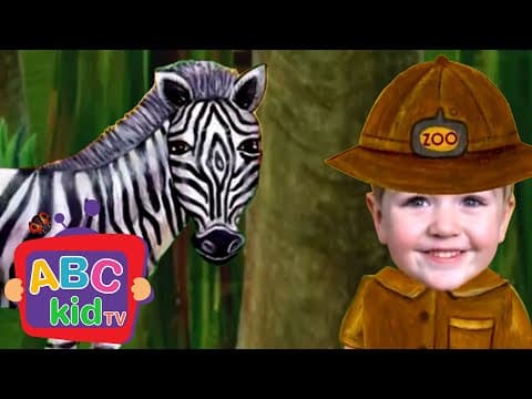 A Zebra is Near - Letter Z | Animal Stories for Toddlers - ABC Kid TV | Nursery Rhymes & Kids Songs
