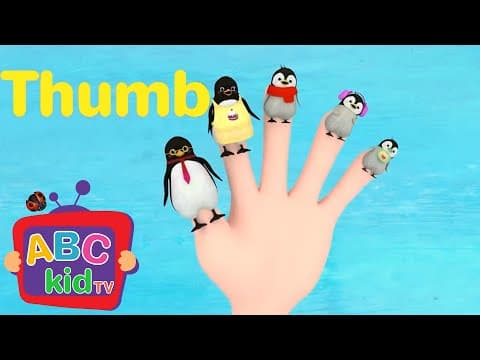 Finger Family (Penguin Version) | ABC Kid TV Nursery Rhymes & Kids Songs