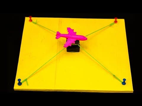 School Science Projects Flying Airplane Experiment