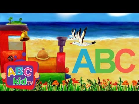 ABC Train Song | ABC Kid TV Nursery Rhymes & Kids Songs
