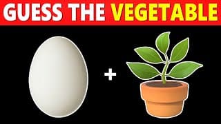 Guess The Vegetable by Emoji (Emoji Quiz)
