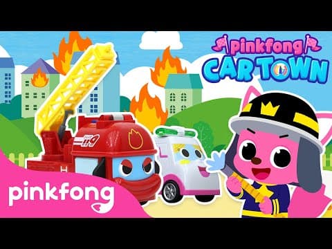 Pinkfong Super Rescue Team | Car Stories | Toy Show