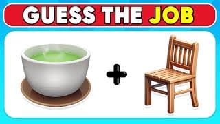 Can You Guess The JOB By Emoji? Emoji Quiz