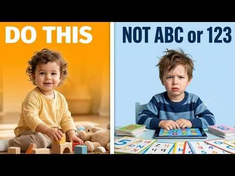 Stop Teaching ABCs Before Age 5 — Focus on THIS Instead
