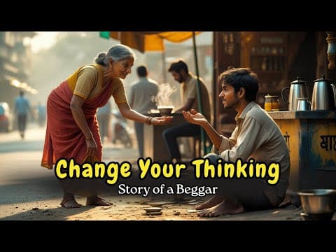 Change Your Thinking, Change Your Life – A Story of a Beggar | MOTIVATIONAL STORY