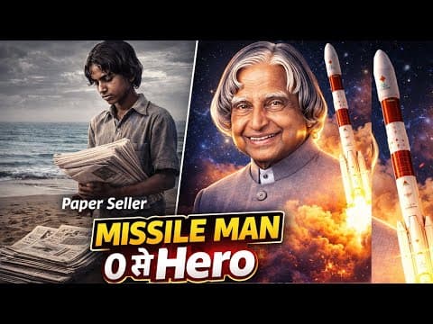 Dr. Kalam: Paper Seller से Missile Man बनने की कहानी !