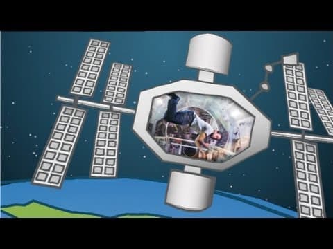 Why are astronauts weightless?