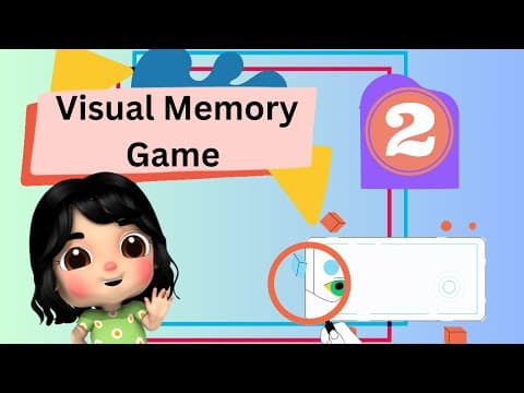 Visual Memory Game For Kids | Part 2