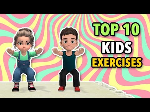 Top 10 kids exercises to get stronger muscles