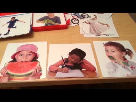 Lauri Language Cards Action Verbs Build Children Vocabulary