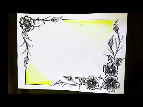 Page border design for project