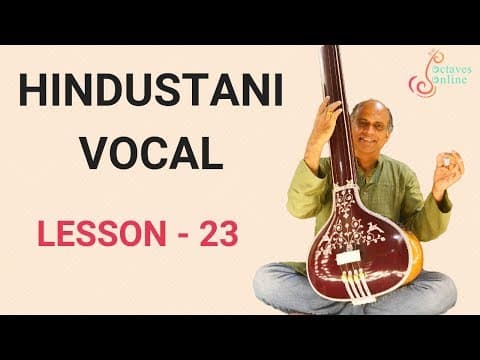 Lesson 23 - tarana in raag jaunpurijonpuri