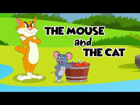 The Mouse and The Cat | English Stories For Kids | BebeGenie