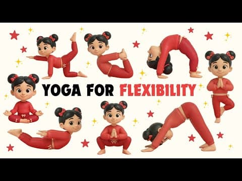 Simple Stretches and Relaxation | Flexibility and Calmness | Yoga for Kids | Yoga with Jojo