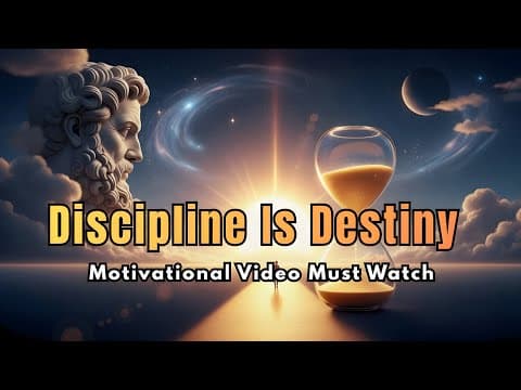 Discipline Is Destiny | Motivational english video .