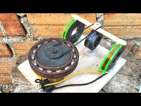 Science Technology Free Energy Generator Teaching Experiment Tool Electric