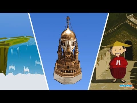 11 Amazing Places Around The World - Fun Facts for Kids | Educational Videos by Mocomi