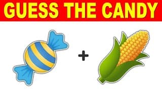 Guess The Candy by Emoji | Emoji Fun Guessing Game
