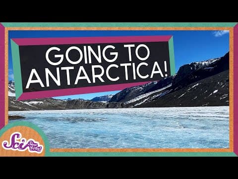 Life Under The Ice with Ariel Waldman! | A Field Trip to Antarctica! | SciShow Kids