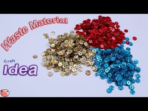 Clever diy room decoration - how to make wall hanging at home - best out of waste