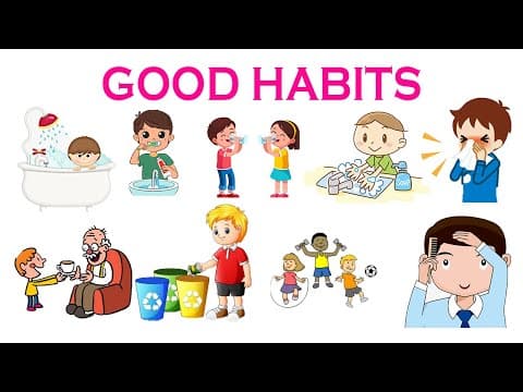 Good Habits for Kids | 30 Good Habits Every Kid Should Follow | Learn Good Manners