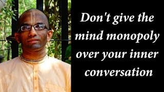 Don’t give the mind monopoly over your inner conversation (Gita 06.05)